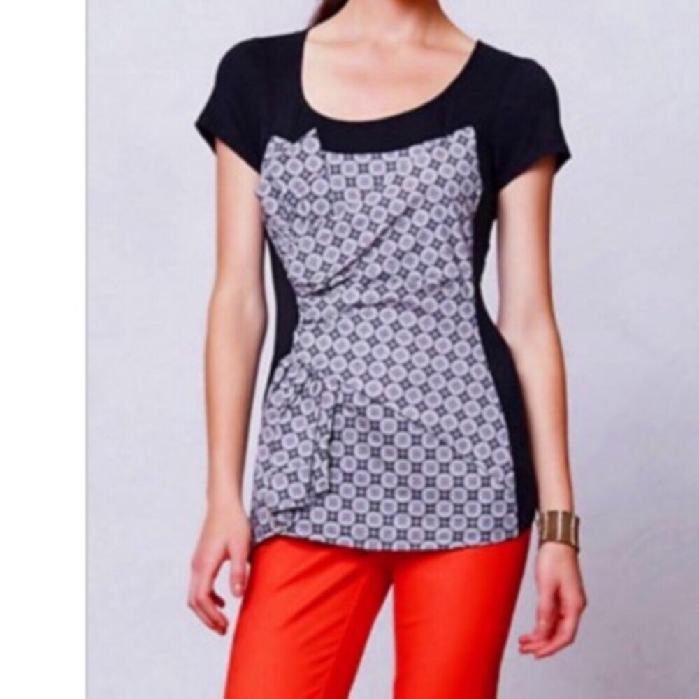 🖤ANTHROPOLOGIE🖤ONE SEPTEMBER SIDE KNOT T-SHIRT🖤